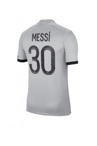 Paris Saint-Germain Lionel Messi #30 Voetbaltruitje Uit tenue 2022-23 Korte Mouw